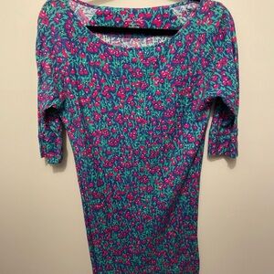 Lilly Pulitzer Vibrant Floral Dress